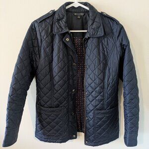 Brooks Brothers Women's Night Navy Quilted Jacket size 8